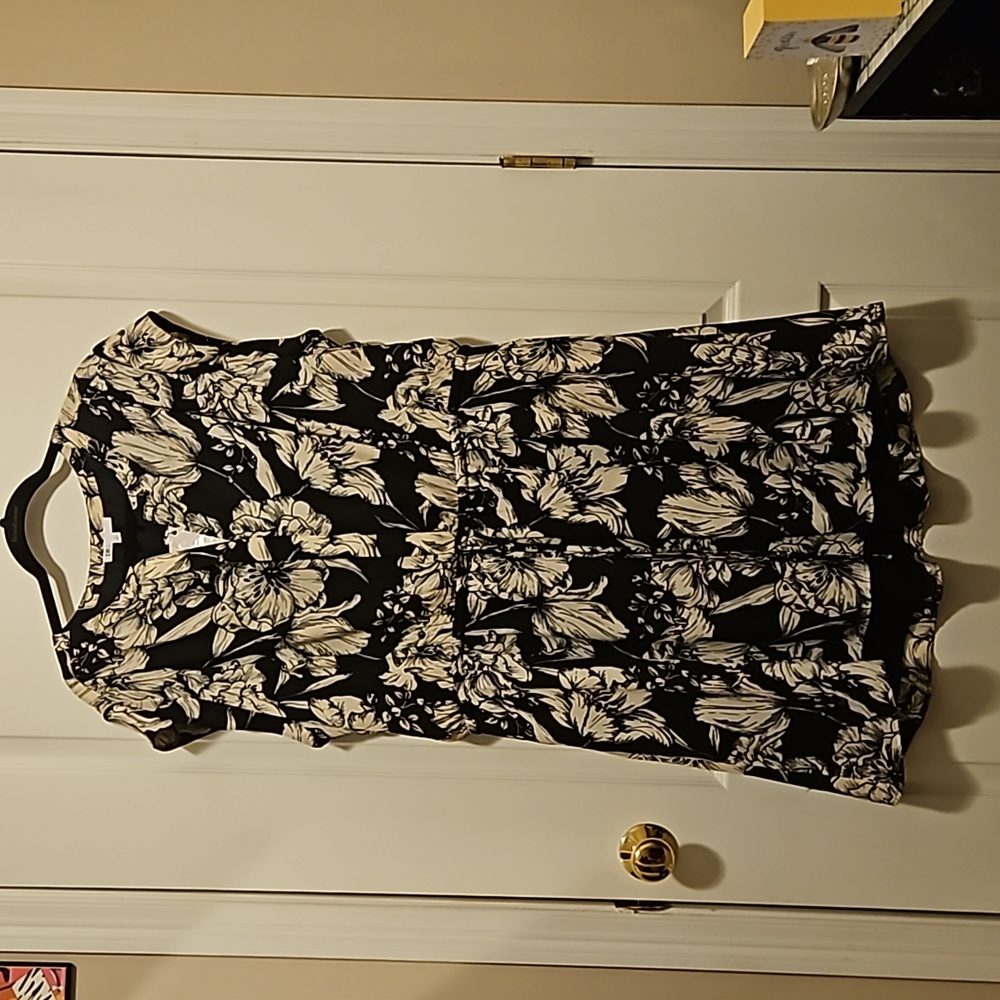 DR2 floral print dress sz 3x NWT